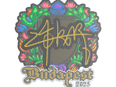 Sticker | z4KR (Embroidered) | Budapest 2025