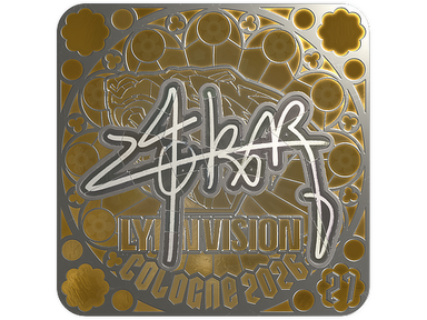 Sticker | z4KR (Foil, Ranked) | Cologne 2026