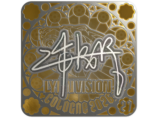 Sticker | z4KR (Foil, Ranked) | Cologne 2026