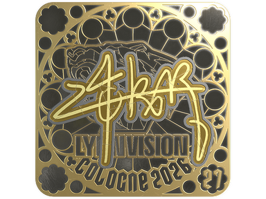 Sticker | z4KR (Gold, Ranked) | Cologne 2026