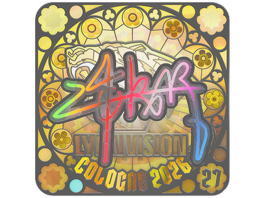 Sticker | z4KR (Holo, Ranked) | Cologne 2026