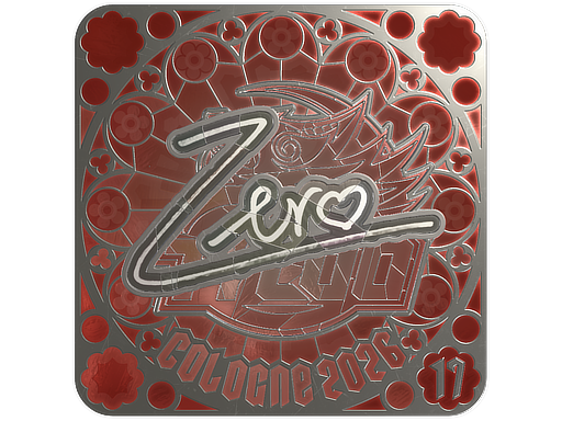 Sticker | Zero (Foil, Ranked)  | Cologne 2026