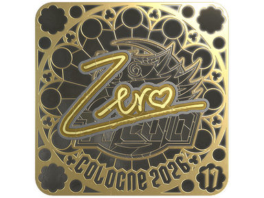 Sticker | Zero (Gold, Ranked)  | Cologne 2026
