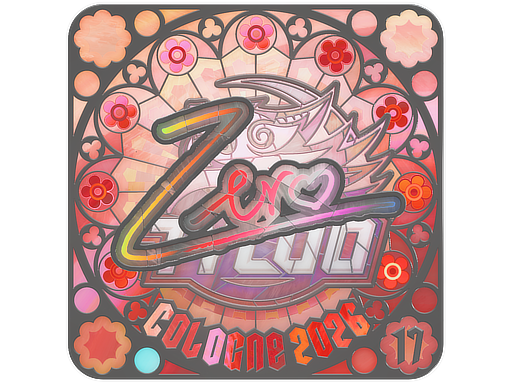 Sticker | Zero (Holo, Ranked)  | Cologne 2026