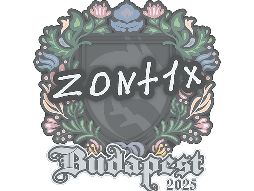 Sticker | zont1x | Budapest 2025