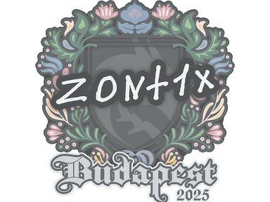 Sticker | zont1x | Budapest 2025