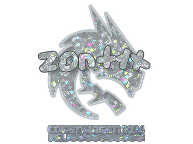 Sticker | zont1x (Glitter) | Copenhagen 2024