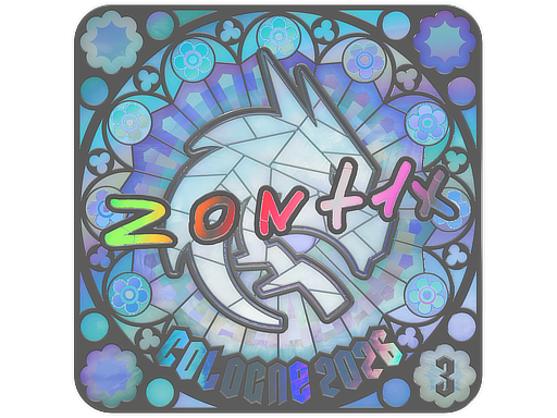 Sticker | zont1x (Holo, Ranked) | Cologne 2026