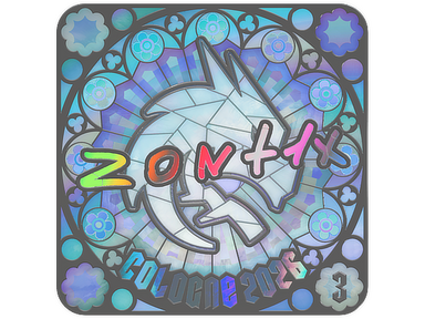 Sticker | zont1x (Holo, Ranked) | Cologne 2026