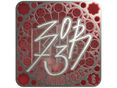 Sticker | zorte (Foil, Ranked) | Cologne 2026