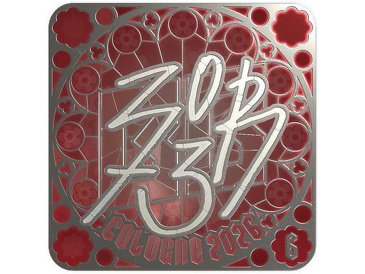 Sticker | zorte (Foil, Ranked) | Cologne 2026