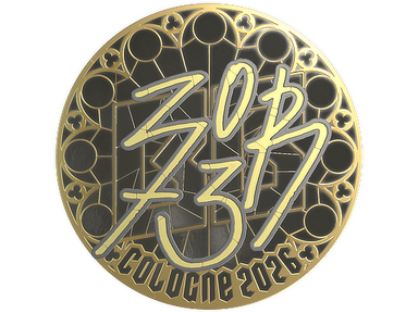 Sticker | zorte (Gold) | Cologne 2026