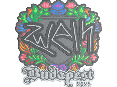 Sticker | zweih (Embroidered) | Budapest 2025