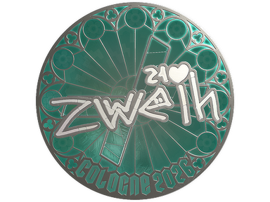 Sticker | zweih (Foil) | Cologne 2026
