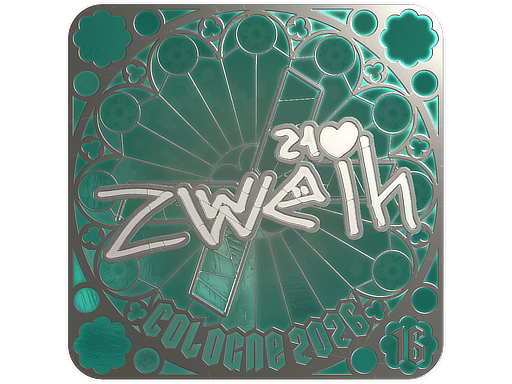 Sticker | zweih (Foil, Ranked) | Cologne 2026