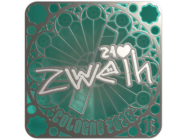 Sticker | zweih (Foil, Ranked) | Cologne 2026