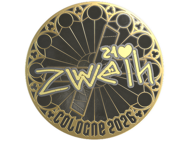 Sticker | zweih (Gold) | Cologne 2026