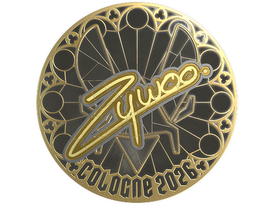 Sticker | ZywOo (Gold) | Cologne 2026