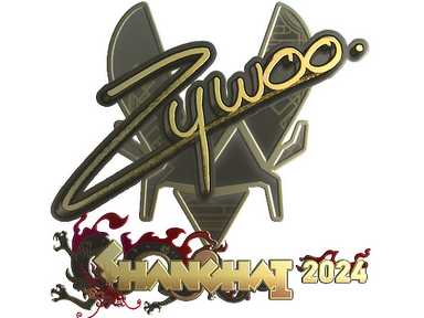 Sticker | ZywOo (Gold) | Shanghai 2024