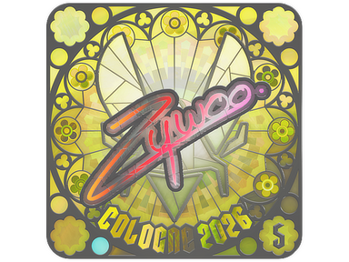 Sticker | ZywOo (Holo, Ranked) | Cologne 2026