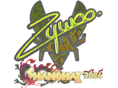 Sticker | ZywOo (Holo) | Shanghai 2024