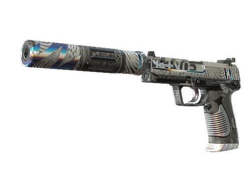 USP-S | Spiral Glitch (Battle-Scarred)