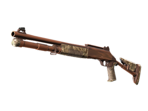 XM1014 | Copperflage (Battle-Scarred)